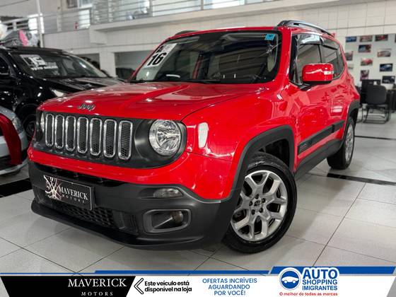 JEEP RENEGADE 1.8 16V FLEX LONGITUDE 4P AUTOMÁTICO